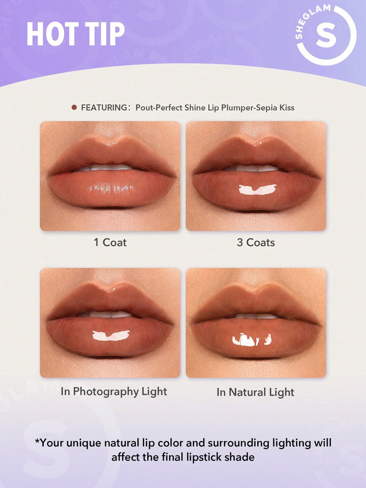 Pout-Perfect Shine Lip Plumper-Hot Stuff