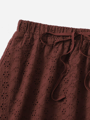 Knot Waist Schiffy Skirt